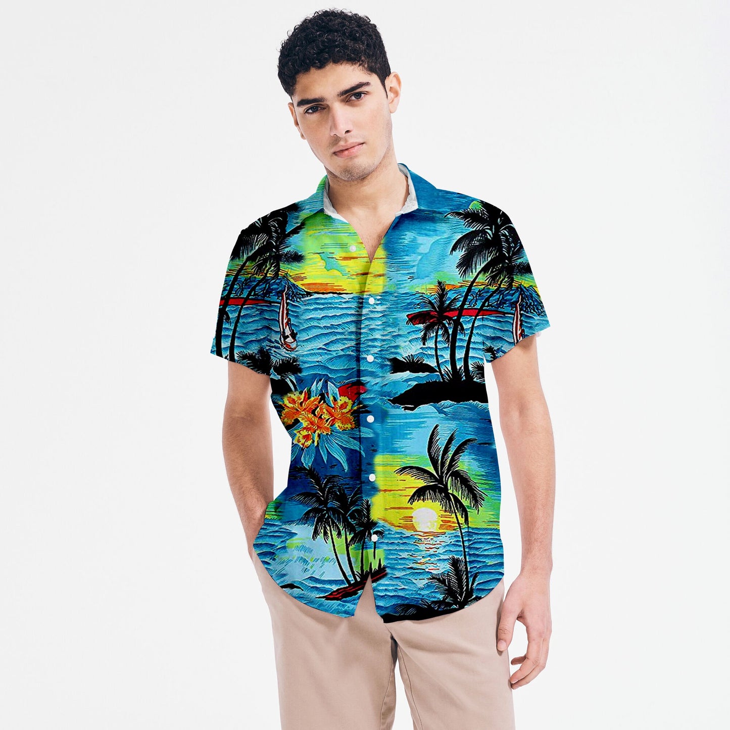 Hot Summer Hawaiian Shirt