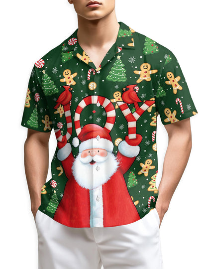 Cat Doodle Hawaiian Shirt for Men, Button Down Aloha Shirt - Azhawaiian