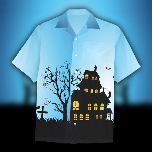 Castle Halloween Hawaiian Shirt | For Men & Women | Adult | HW9004