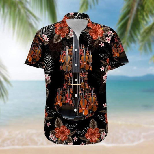 Amazing Combine Violin Hawaiian Shirt | For Men & Women | Adult | HW2325