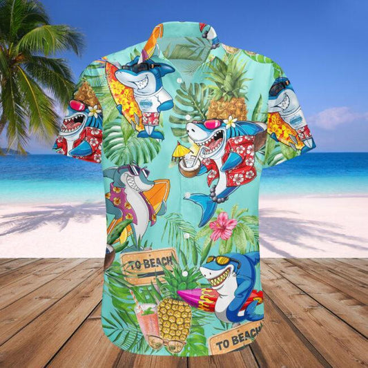 Love Shark Hawaiian Shirt | For Men & Women | Adult | HW5890