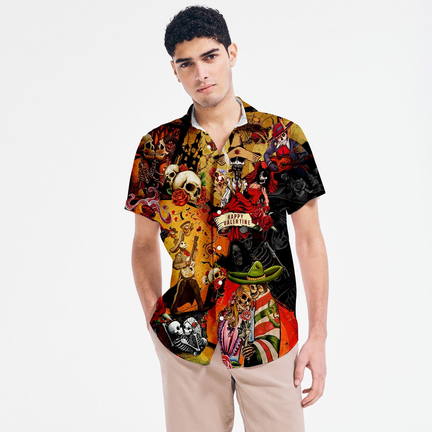 Amazing Pirate Skull Hawaiian Shirt