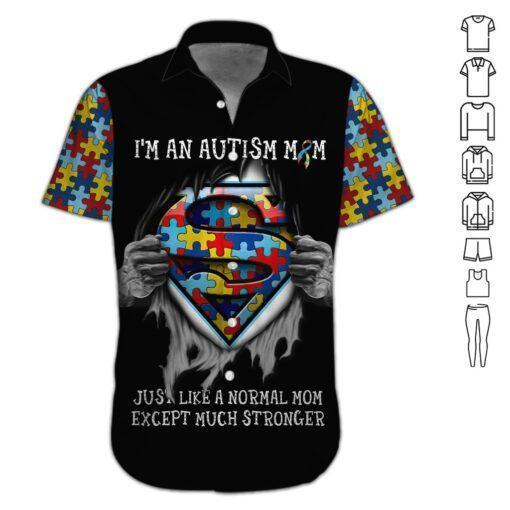 Im An Autism Mom Hawaiian Shirt
