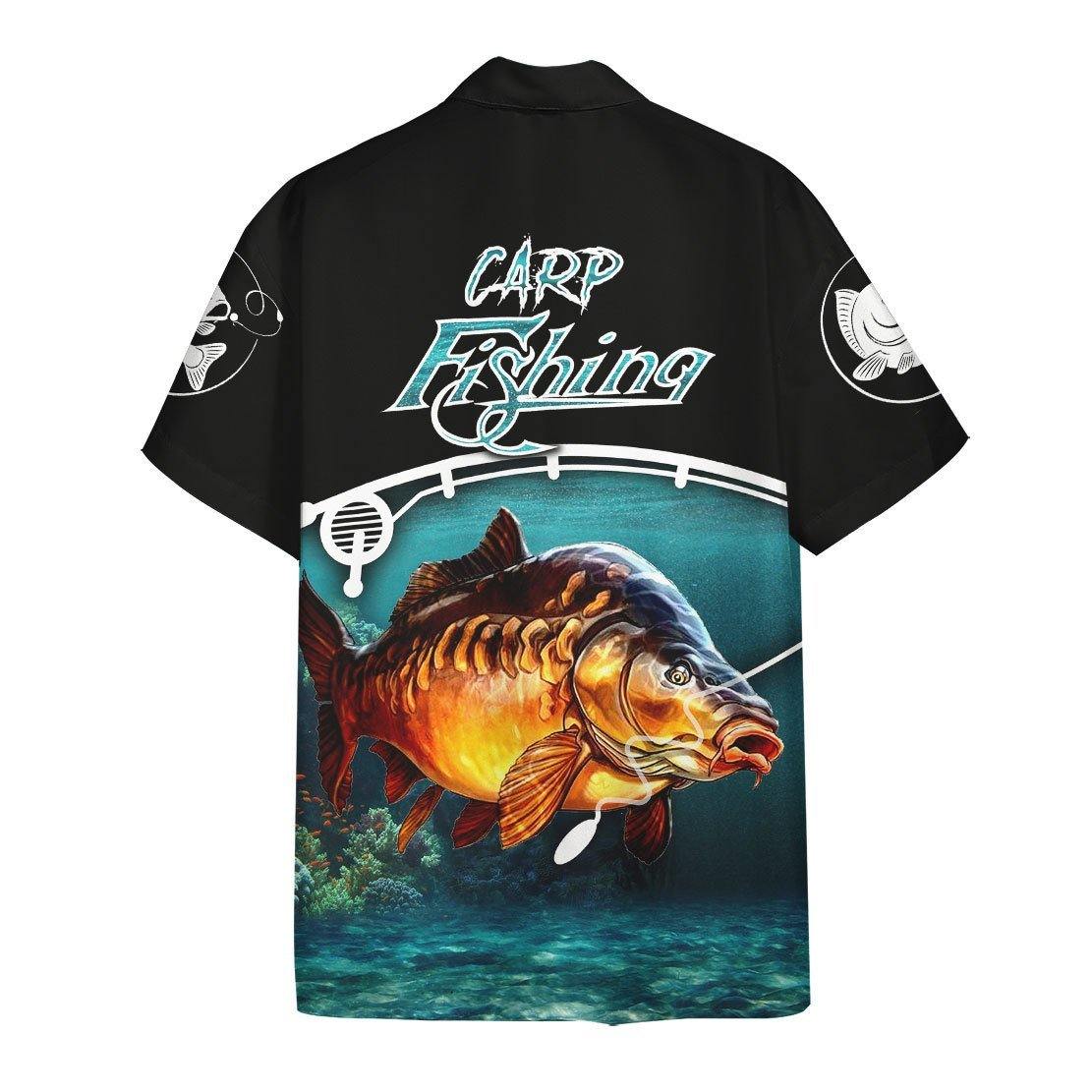  3D Carp Fishing Hawaii Shirt