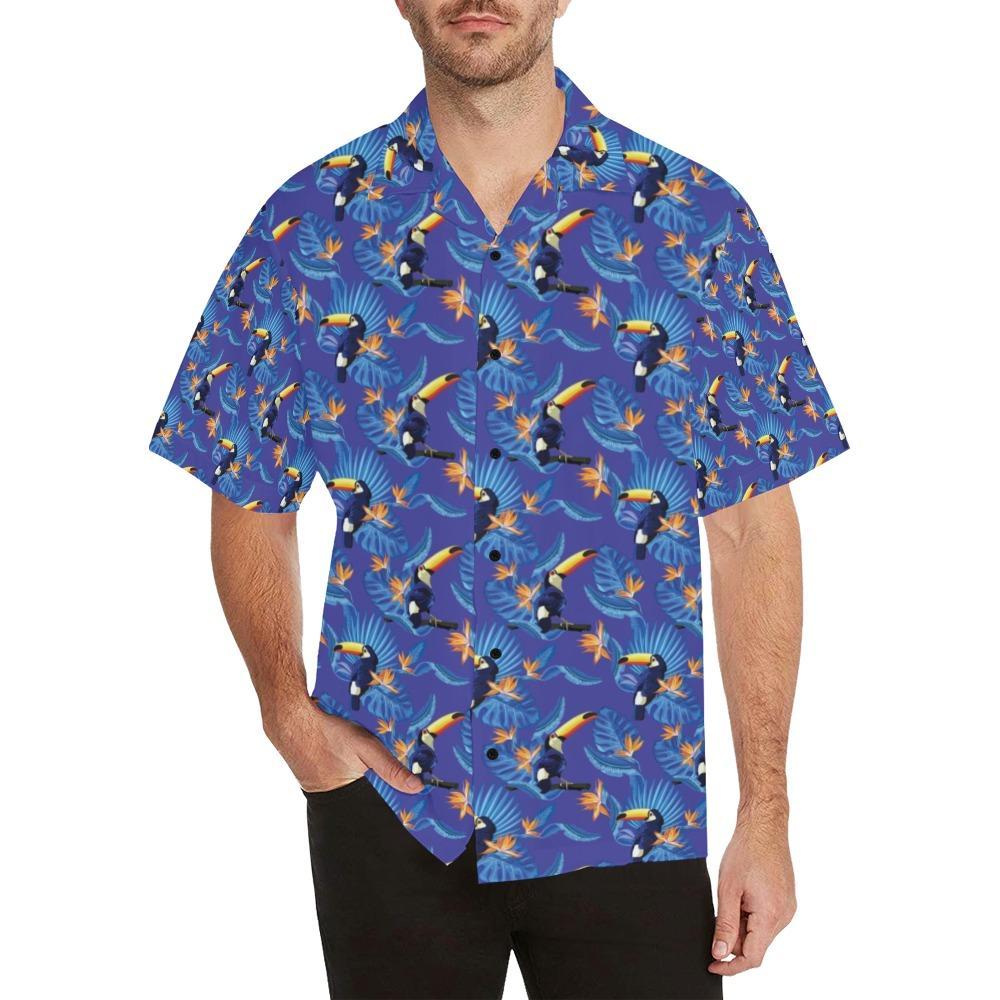 Toucan Print Design Hawaiian Shirt