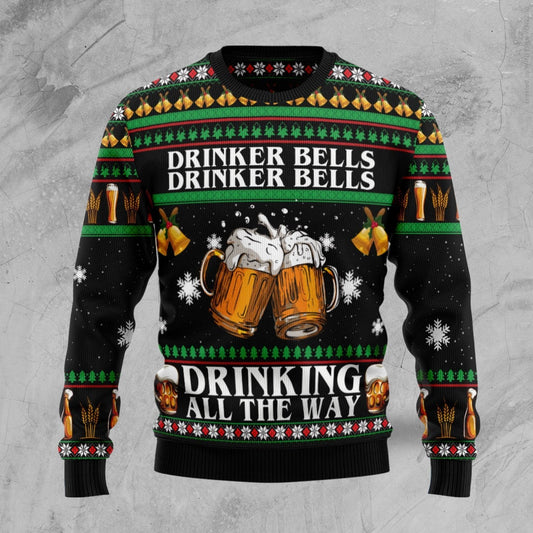 Drinker Bell Ugly Christmas Sweater 