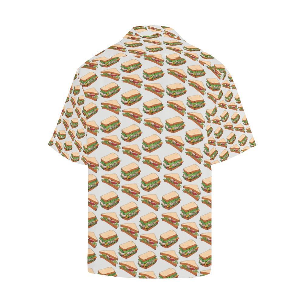 Sandwich Print Design Hawaiian Shirt