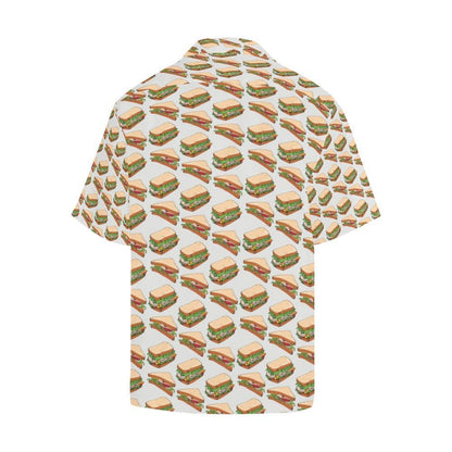 Sandwich Print Design Hawaiian Shirt