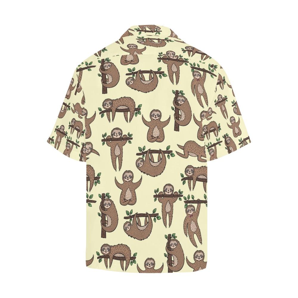 Sloth Print Design 0 Hawaiian Shirt