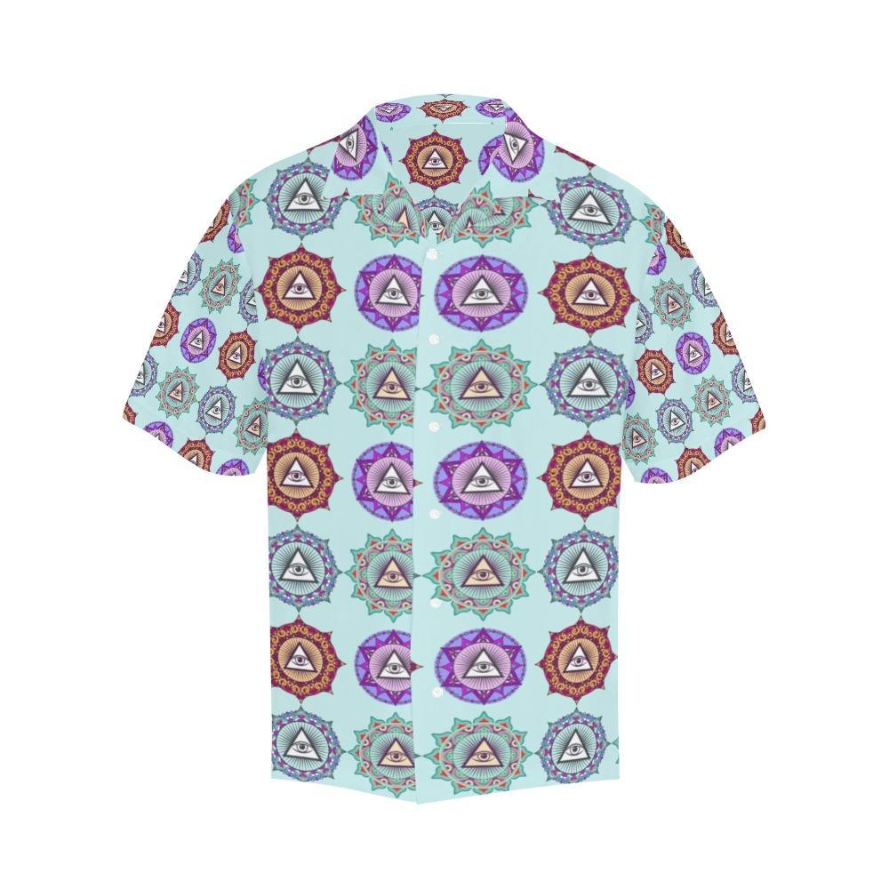 Third Eye Print Design Hawaiian Shirt