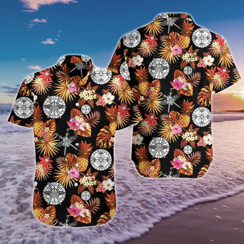 Viking Tropical Hawaiian Shirt 131