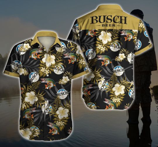 Busch Light Beer Hawaiian Shirt