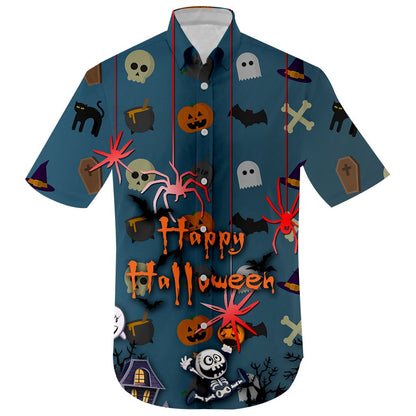 Happy Halloween Hawaiian Shirt Hawaiian Shirt