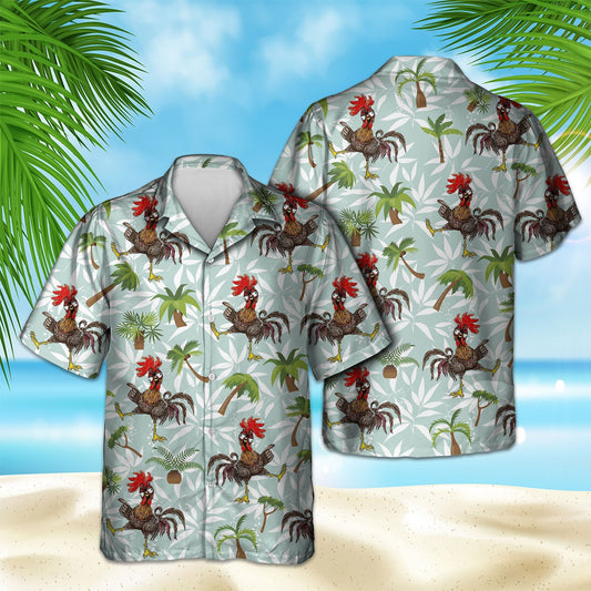 Funny Chicken Hawaiian Shirt | Unique Beach Shirt Hawaiian