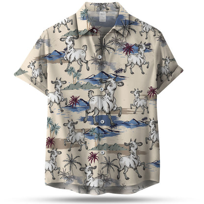 Goat Island Hawaiian Shirt | Unique Beach Shirt Hawaiian