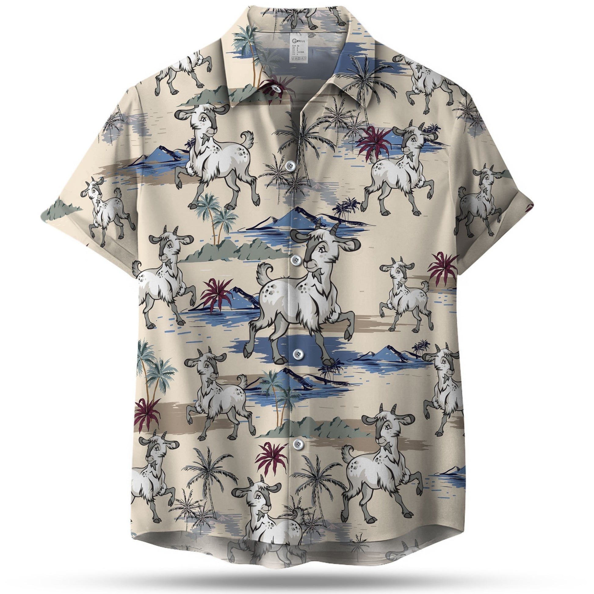 GOAT ISLAND HAWAIIAN SHIRT