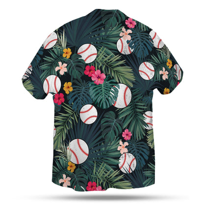 Baseball Hawaiian Shirt | Unique Beach Shirt Hawaiian