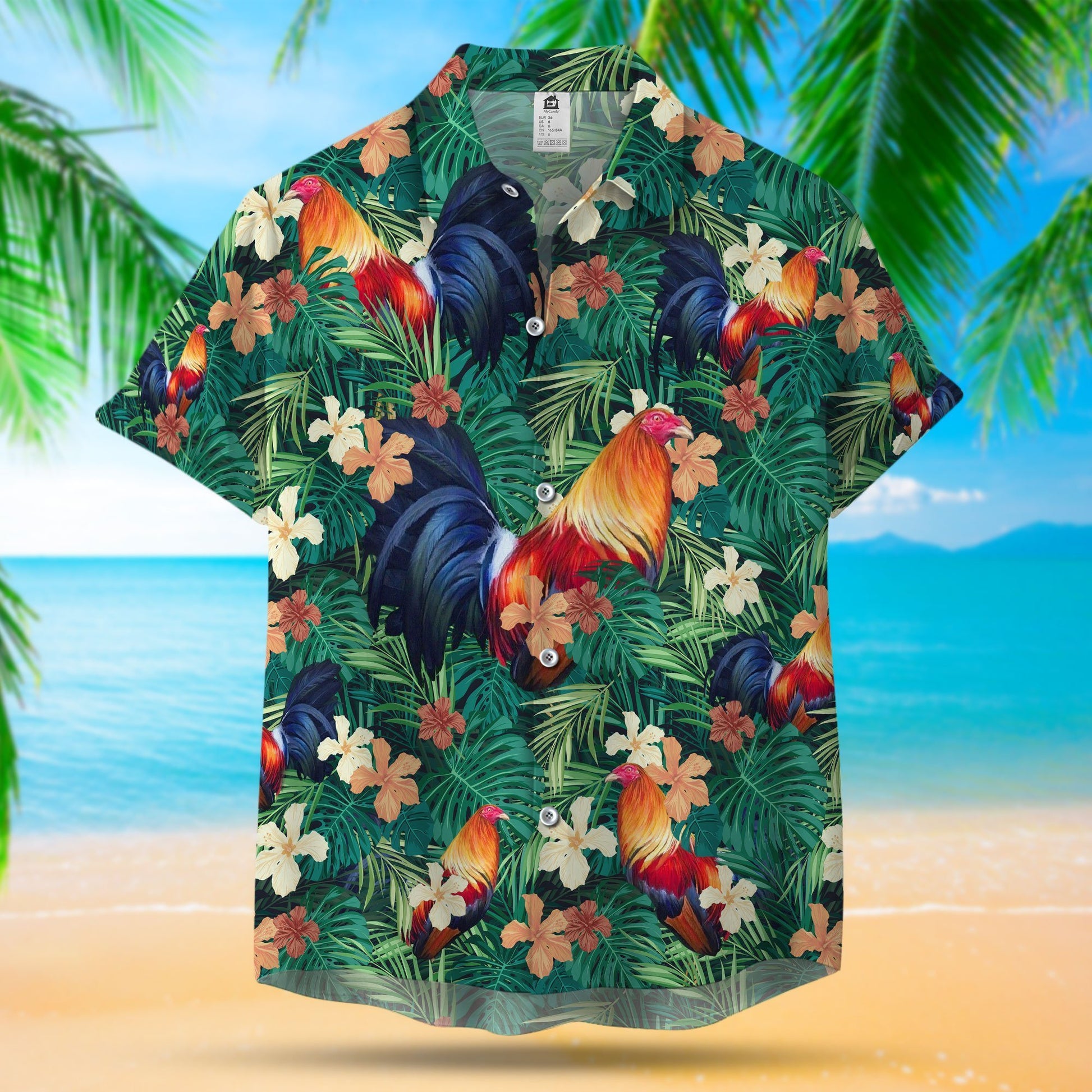 Chicken Hawaiian Shirt | Unique Beach Shirt Hawaiian