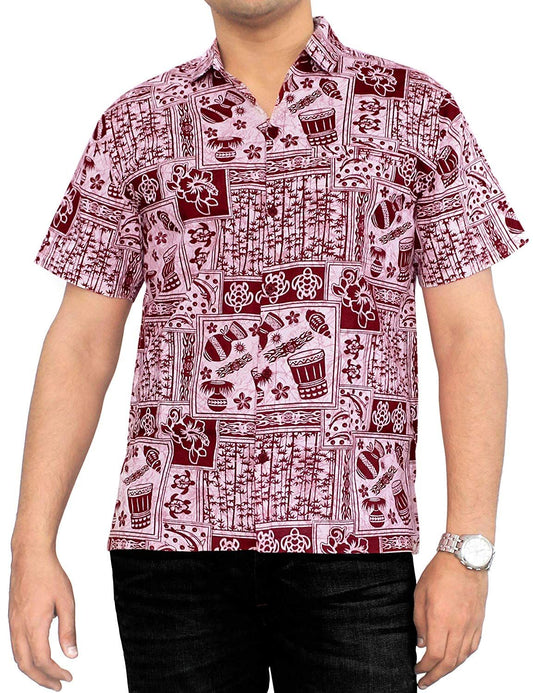 Beach Red Awesome Design Hawaiian Shirt Dhc18061622