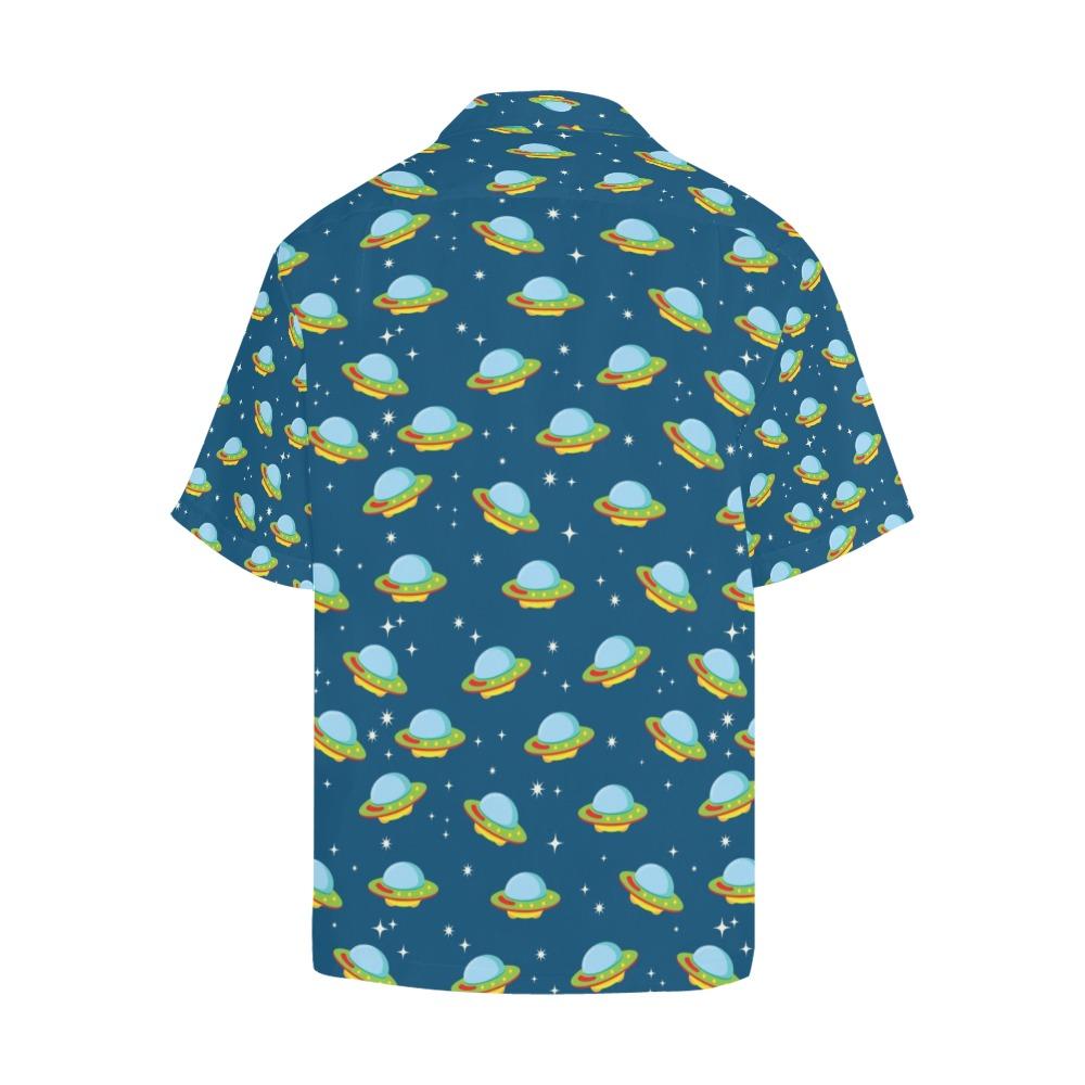 Ufo Print Design Hawaiian Shirt