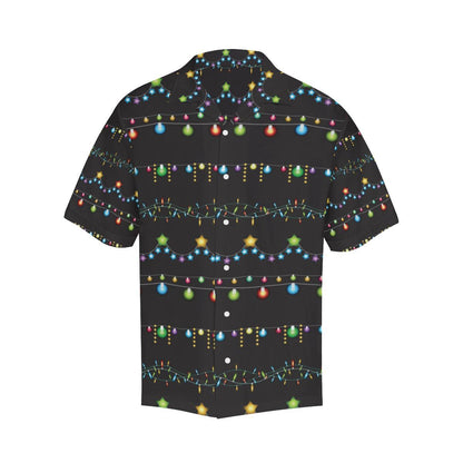 Christmas Light Pattern Print Design Hawaiian Shirt