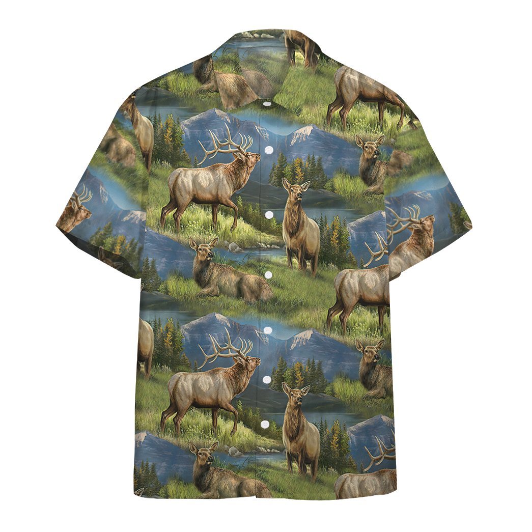 3D Wild Wings Elkmont Ridge Scenic Custom Hawaii Shirt