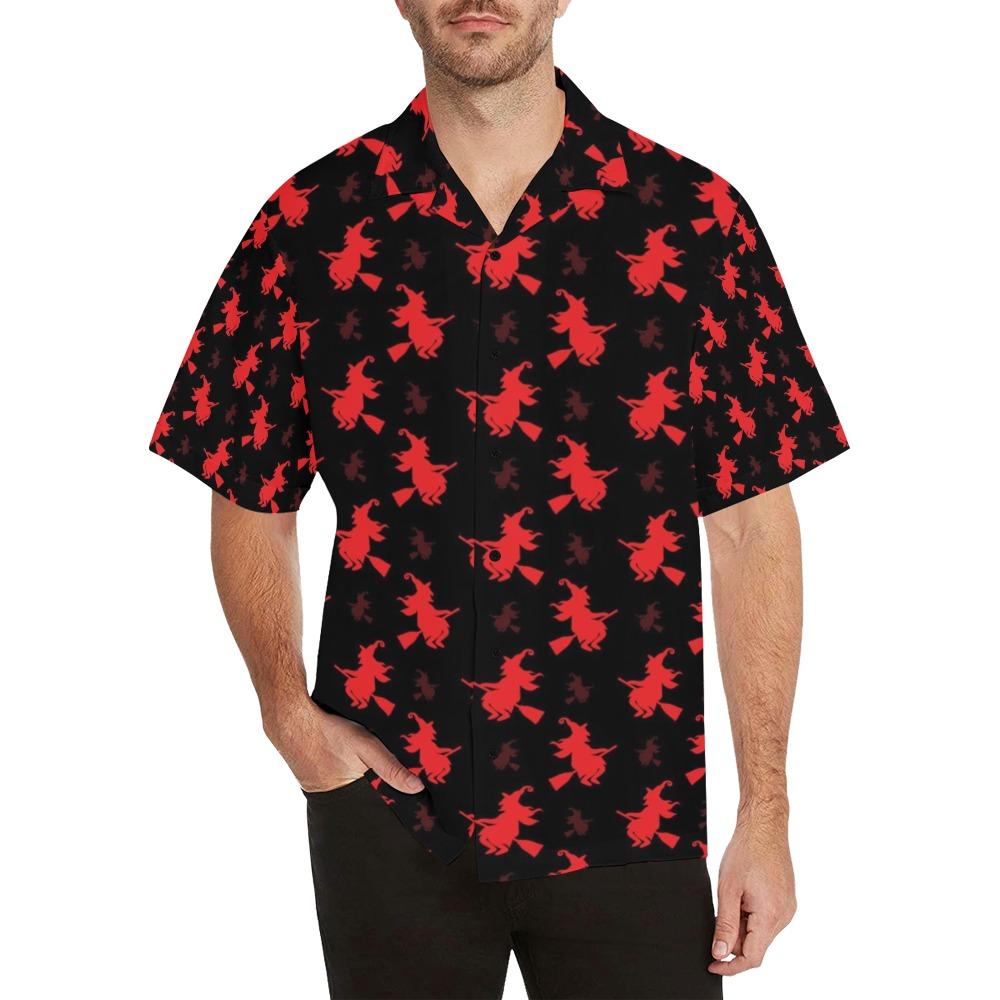 Witch Print Design Hawaiian Shirt