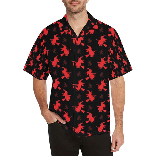 Witch Print Design Hawaiian Shirt