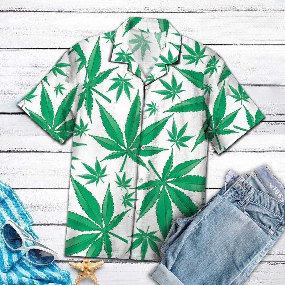 Amazing Weed Tropical Full Printing Hawaiian Shirts #V