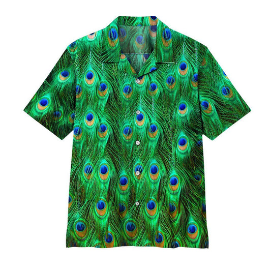  3D Peacock Hawaii Shirt