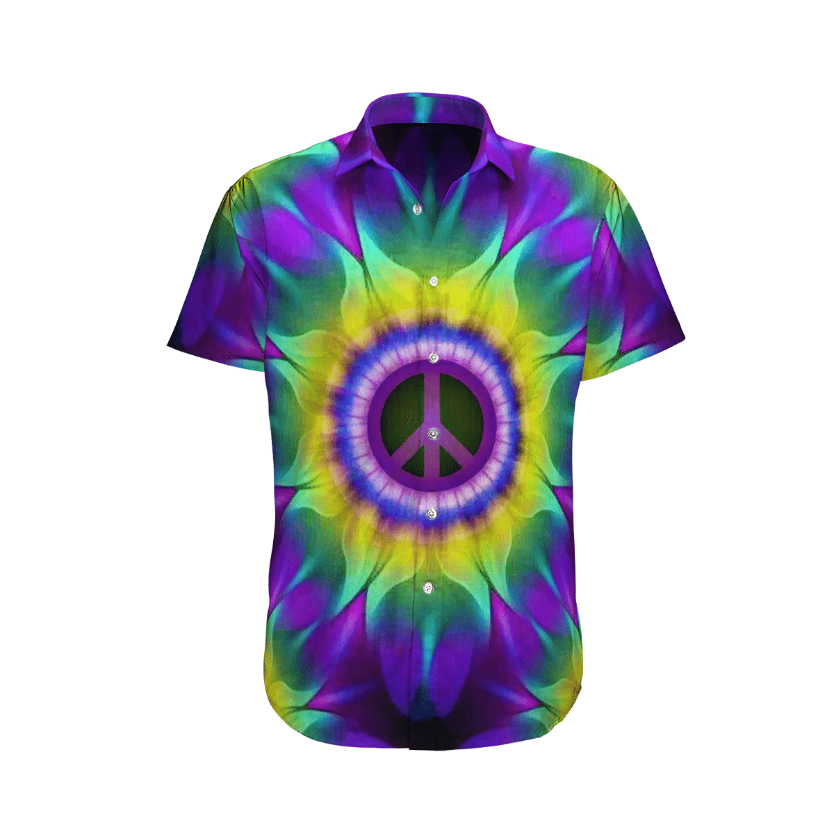 Hippie   Purple Nice Design Unisex Hawaiian Shirt For Men And Women Dhc17063536