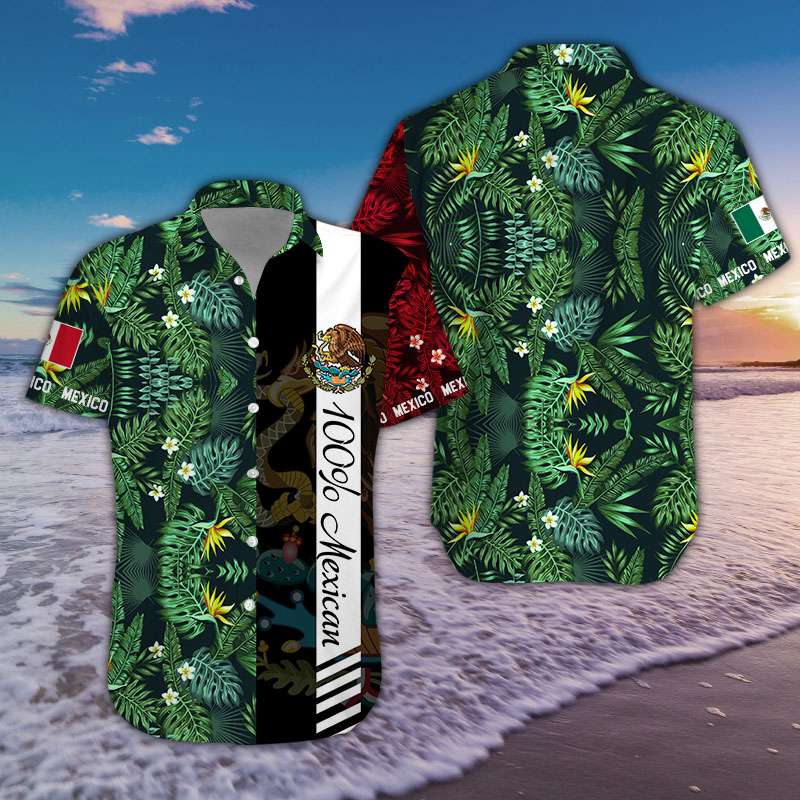 Hawaiian Aloha Shirts 100% Mexican