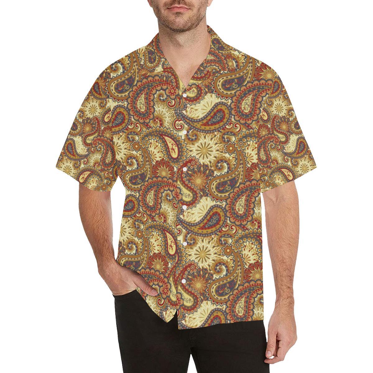 Boho Pattern Print Design Hawaiian Shirt
