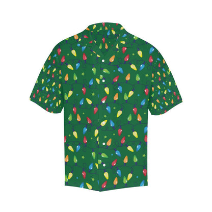 Christmas Light Pattern Print Design Hawaiian Shirt