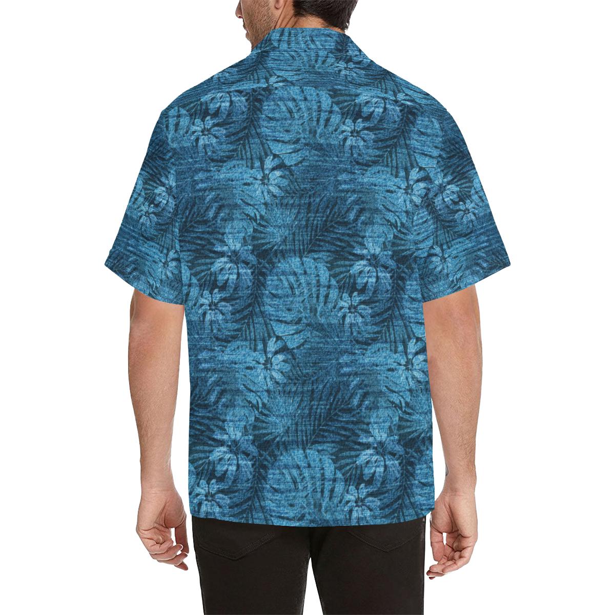 Jean Tropical Pattern Print Design Hawaiian Shirt