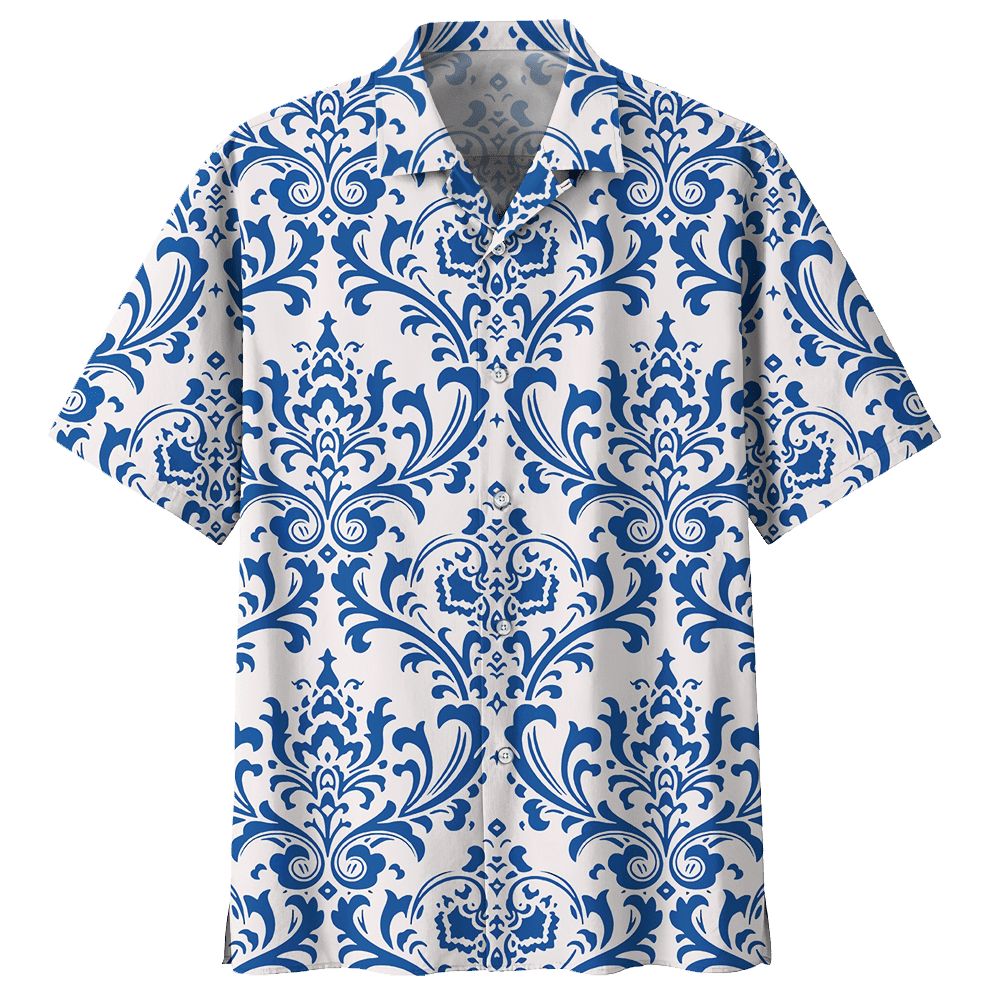 Bohemian   Blue Nice Design Unisex Hawaiian Shirt For Men And Women Dhc17063501