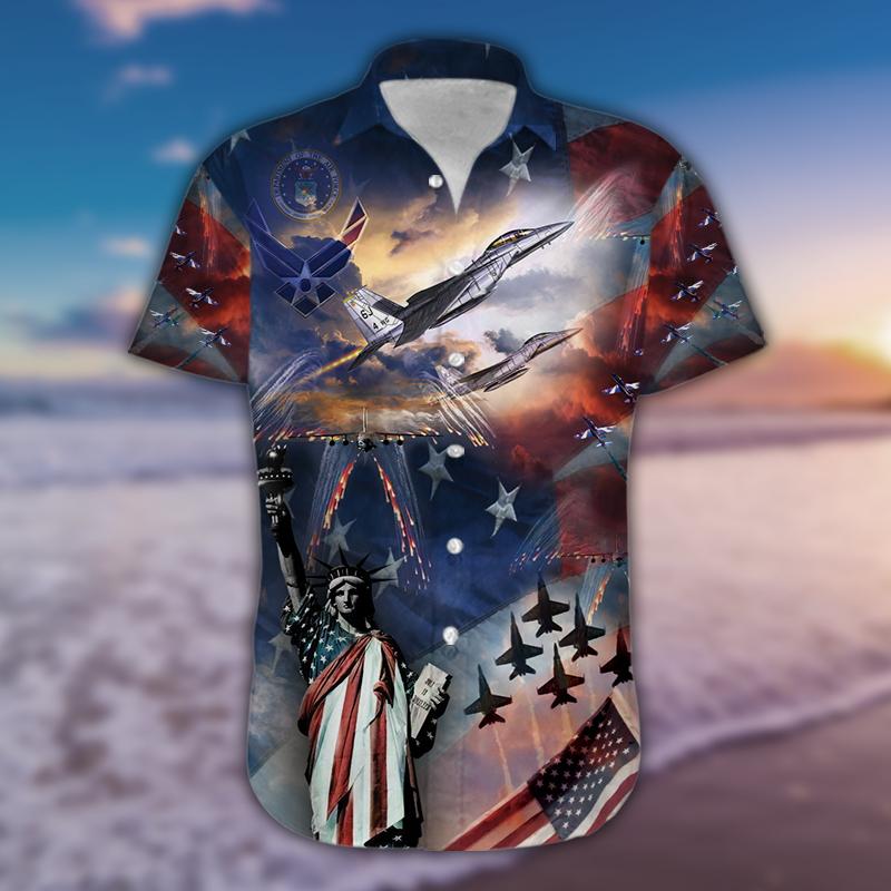 Angel Flight for Fallen Veterans Hawaiian Aloha Shirts #140421H