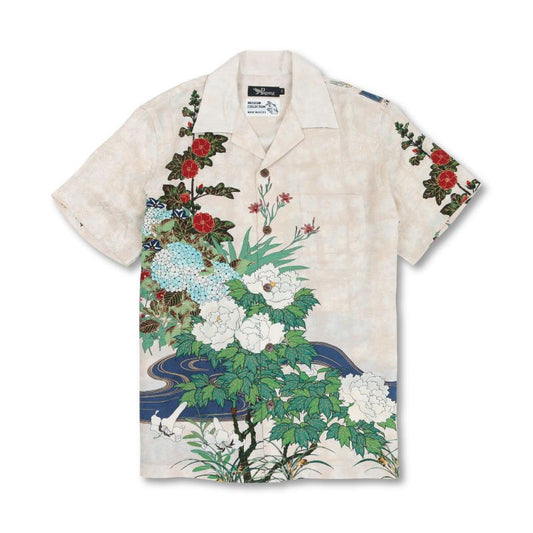 Floral White Unique Design Hawaiian Shirt Dhc18061822