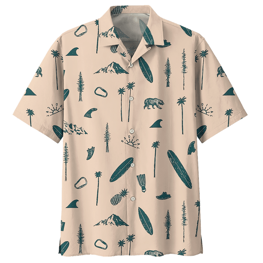 Camping  Tan Unique Design Unisex Hawaiian Shirt For Men And Women Dhc17063850