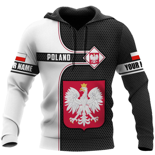 Personalized Polska All Over Printed Unisex Hoodie