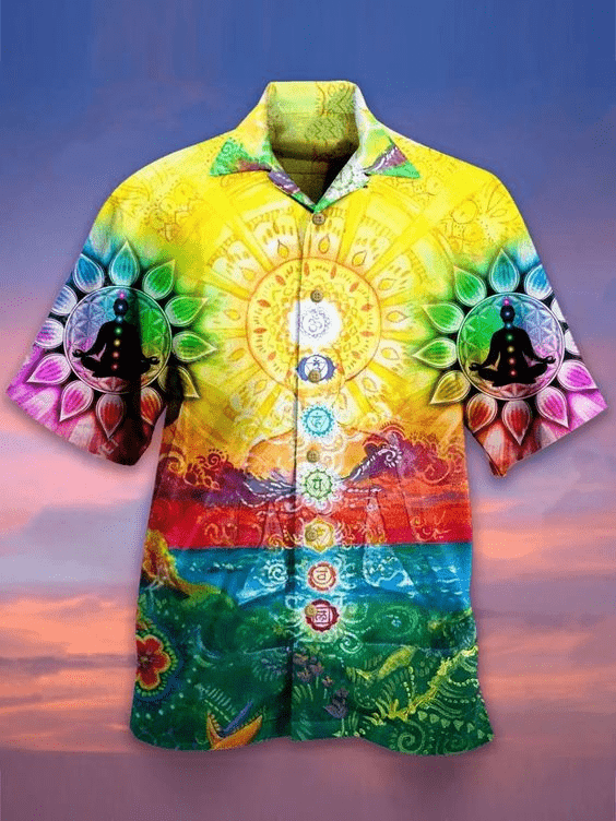 Abstract Vintage Unisex Hawaiian Aloha Shirts #DH