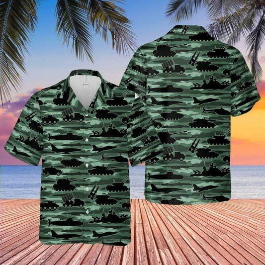 Hawaiian Aloha Shirts Us Army Equipment