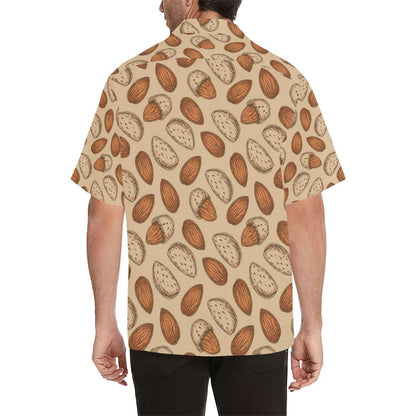 Almond Pattern Print Design Hawaiian Shirt