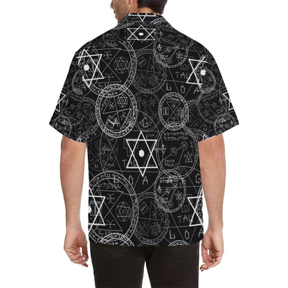 Pentagram Pattern Print Design A Hawaiian Shirt