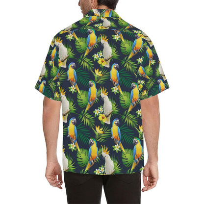 Parrot Pattern Print Design A Hawaiian Shirt