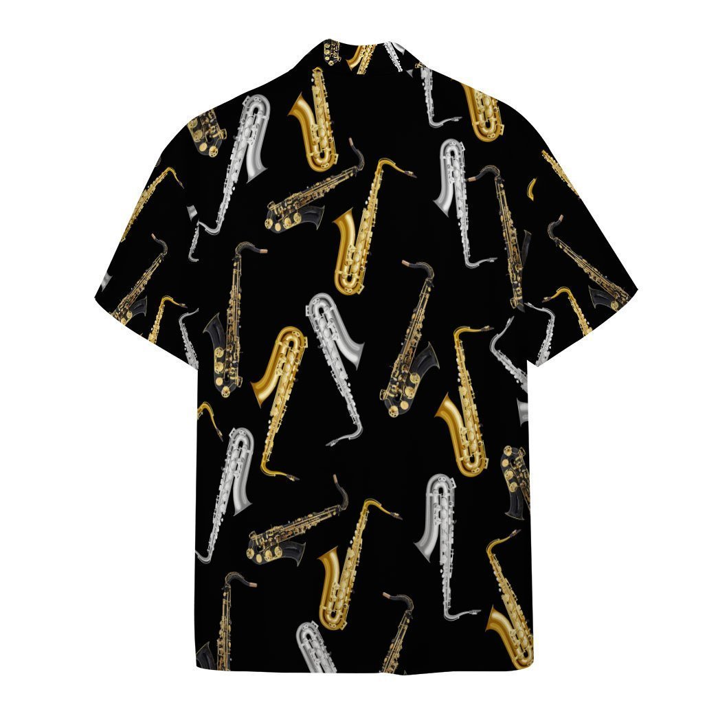 Amazing Saxophone 3D All Over Printed Hawaiian Shirt | Unique Beach