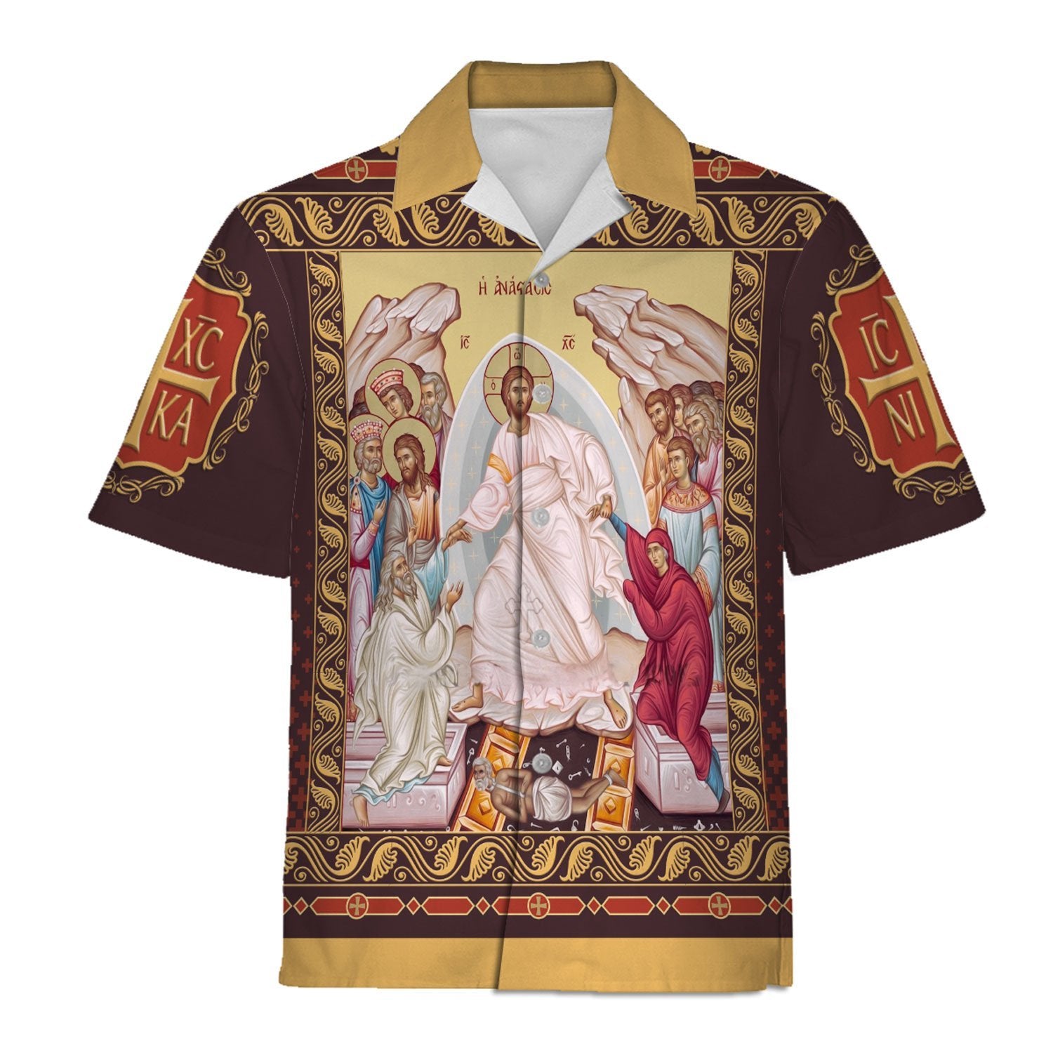 Hawaiian Outfit Eastern Orthodox Church Son And The Holy Spirit. Shirt