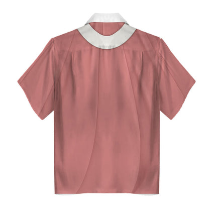 Hawaiian Outfit Rose Liturgical Vestment Shirt