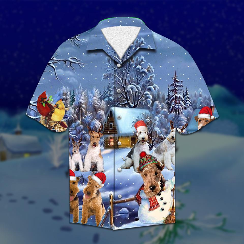 Wire Fox Terrier Christmas Hawaiian Shirt | For Men & Women | Adult | HW2095