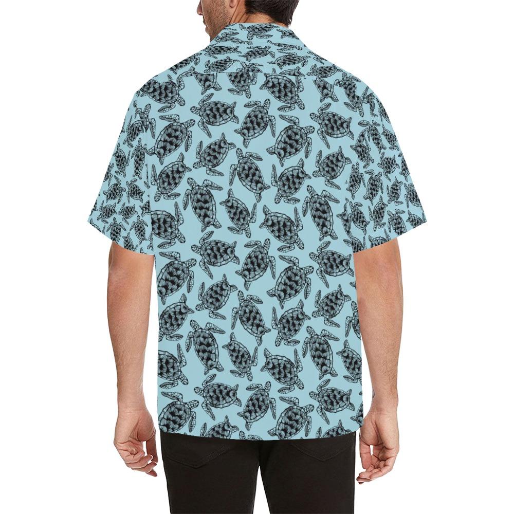 Sea Turtle Print Design 0 Hawaiian Shirt